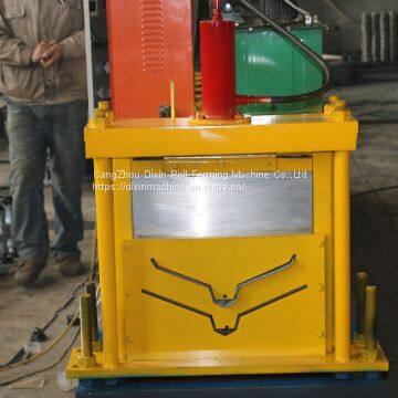 Good Quality Two Profiles Galvanized Steel Ridge Cap With Edge Cut Forming Machine photo-3