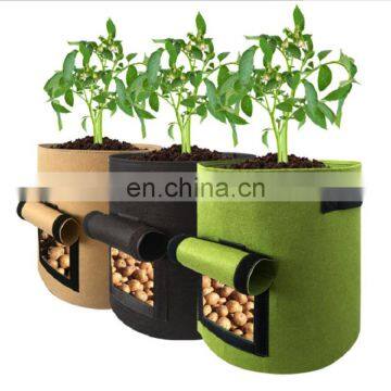 Smart Durable Garden Potator 5 Gallon Felt Plant Grow Bags photo-2