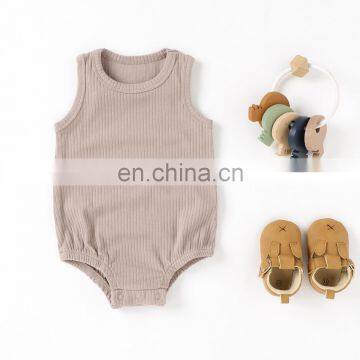 Simple & Comforter Organic Cotton Solid Baby Romper Boy & Girl Onesie Baby Bodysuit photo-6
