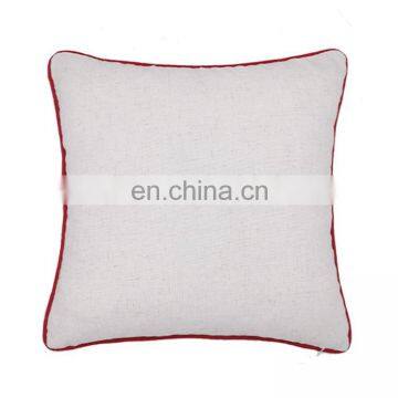 Decorative Embroidery Knit Applique Scandinavian Merry Christmas Tree Reindeer Seasonal Cushion Pillow