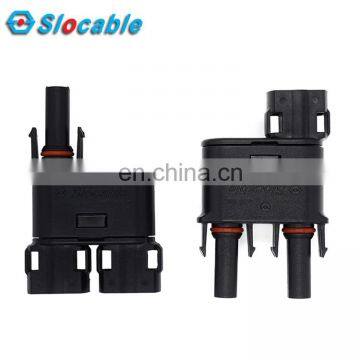 PV Solar y Branch Solar Cable Connector for Cable Wires