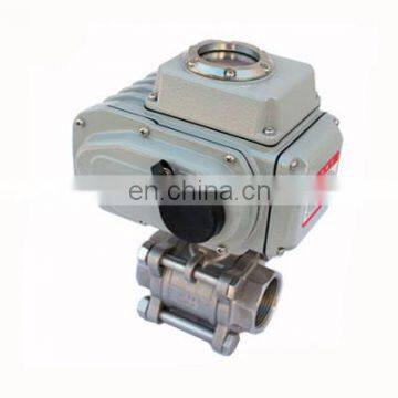 3 Way 0-10v 4-20ma CTB-005 50NM Proportional Modulating Electric Actuator Ball Valve photo-3