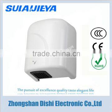 new design wall mounted new automatic plastic electrical hand dryer for washroom