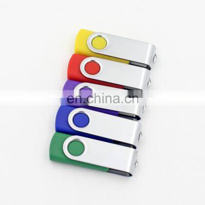 Color Design Swivel USB Memory Stick, USB Flash Drives Bulk Cheap