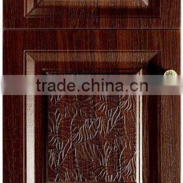 American style PVC wood kitchen cabinet door panels