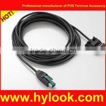 12V Powered usb to HDMI Cable for Ingenico ISC250 IPP320 IPP350