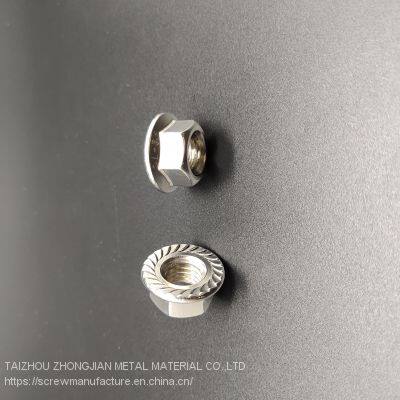 Stainless Steel Flange Nut M5