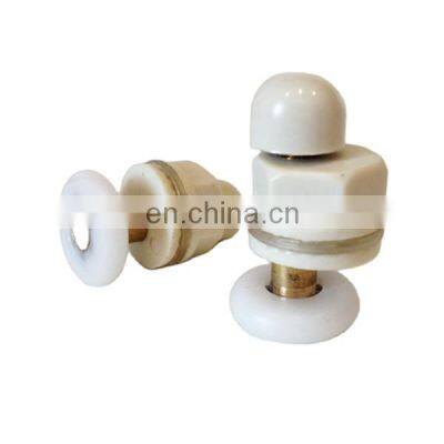 Shower Cabin Hardware Sliding Glass Door Rollers Wheel , Nylon Roller Shower Bearing