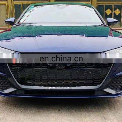 Последнее обновление - боди-кит. Передний бампер, обновленный до стиля RS7 C8 для деталей автомобиля Audi A7 C8 2019 - 2021 годов photo-5