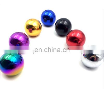 JDM Neo Chrome Round Shift Knob Univesal Fit for  Honda Acura Mazda EVO WRX STI