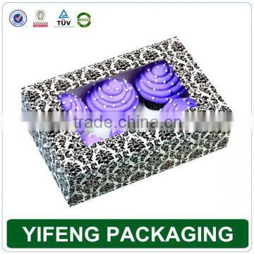 Custom Macaroon Christmas Gift Cake Food Packaging Box