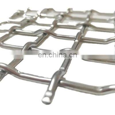 Hot square screening mesh 3x3 stainless steel crimped wire mesh