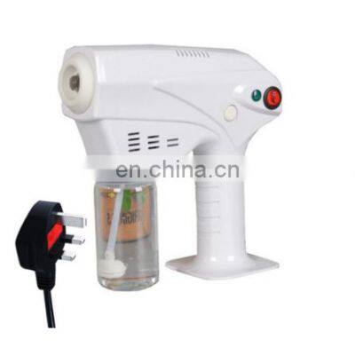 Handheld portable wireless or rechargeable blue ray steam sterilizer  Nano disinfection gun for hospital office and school