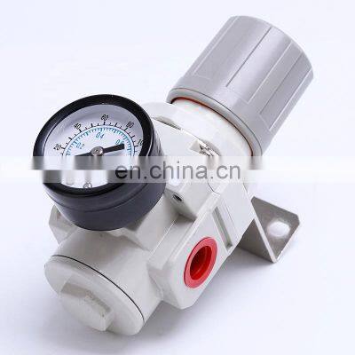 High Precision Air Pressure Differential Threaded Interface Multiple Drain Mode Pneumatic Air Filter Pressure Regulator