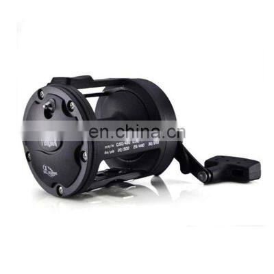 Высокоскоростные обычные рыболовные катушки с горизонтальным намотчиком для морской воды, праворукие, для морского рыбалки, тяжелые рыболовные катушки для траления в морской воде photo-2