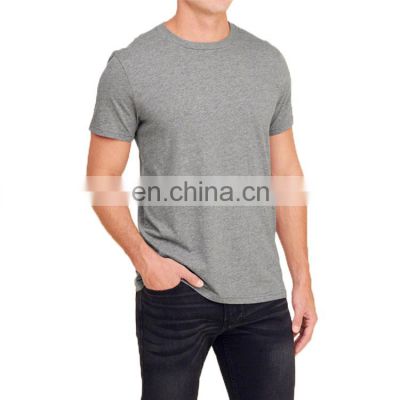 high quality Men Clothing Custom logo embroydered label Apparel Man O-Neck T-Shirt Blank Organic Cotton T Shirt