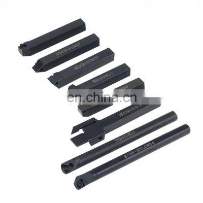 8pcs 10mm Lathe Turning Tool Set Inserts With Holders For CNC Lathe Turning photo-3