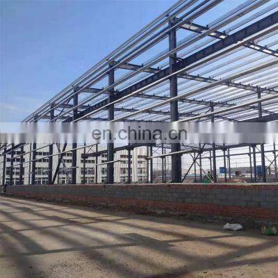 prefabricated steel structure workshop steel building warehouse storage