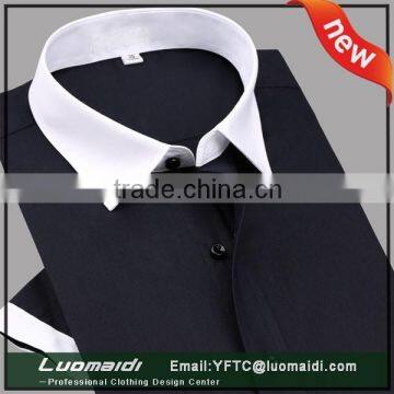 100% organic cotton men shirt/polyester shirts for man/100% silk dress shirt design for men