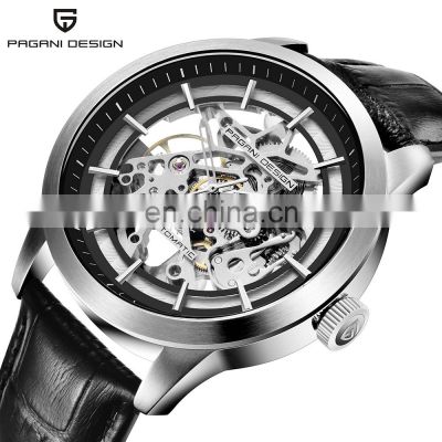 Pagani Design 1638 Best selling men automatic mechanical watches tourbillon steel case boy fashion hand watch