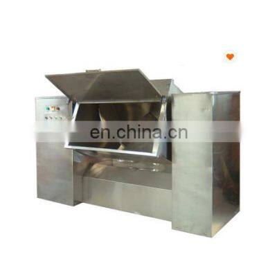 High Quality Wet dry liquid powder groove type blender trough shape double paddle mixer for pepper