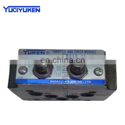 YUCI-YUKEN superimposed one-way throttle valve  TC1G-01-40 TC2G-03-40 TC2G-03-A-40 TC2G