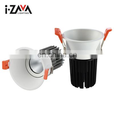 High Lumen Die Casting Aluminum 6W 8W 10W 12W 14W Ceiling Recessed Led Down Lamp