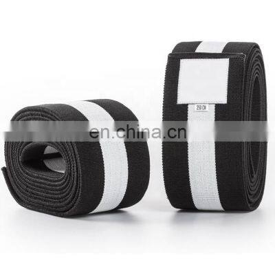 Wholesale Weightlifting custom Power Lifter Weight Lifting Knee Wraps Supports Gym Training Straps