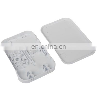 2 into 2 out fiber terminal box FTTH wall outlet SC LC fiber optic face plate FTTH box Rosette