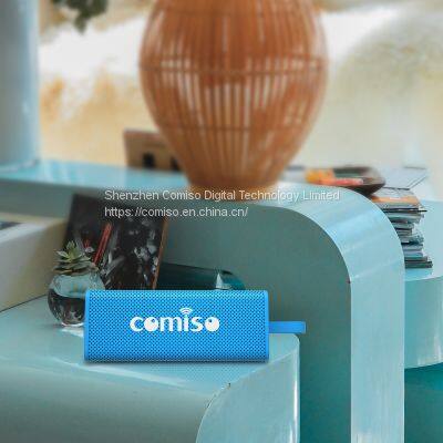 COMISO IPX7 Waterproof Bluetooth Speakers With 10W Loud Sound, 24H Playtime, 100Ft Wireless Range, Support Handsfree Call, TF Card, Portable Outdoor Speaker for Travel photo-4