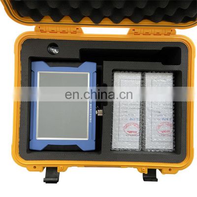 High strain pile testing equipment PDA test