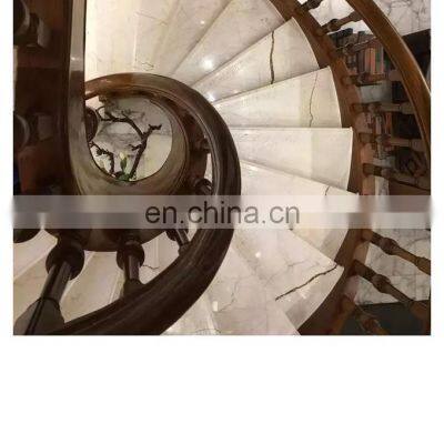 great price marble luxury stair handrail circular stair