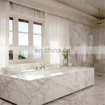 Cheap Price White Marble Stone Bathtub for Sale photo-5