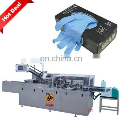 High Speed Latex Gloves Carton Box Packing Machine Medical Gloves Box Packing Cartoning Machine