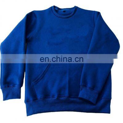 2022 new design Navy blue high quality sweatshirt for men design your own custom o-neck crew neck sweatshirts