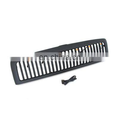Auto Parts Other Exterior Accessories Black Abs Car Grill With Led Lights Fit for 1994-2002 Dodge Ram 1500 photo-3