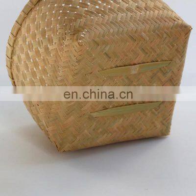 Manufacturer Cheap Hand Woven Storage Bamboo Basket Fruit Basket Wholesale Made in Vietnam photo-4