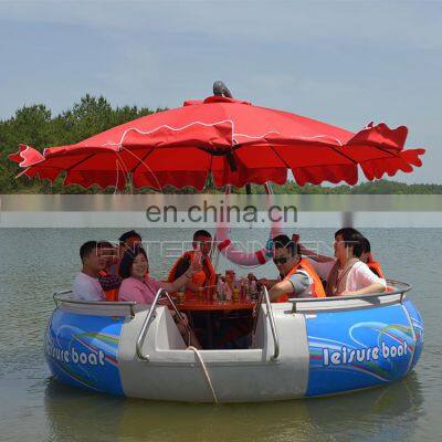 Electric Motor Barbecue Boat BBQ Donut Boat for sale