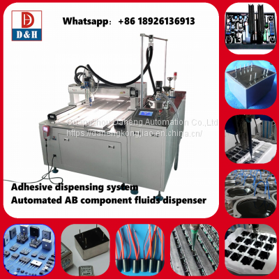 Automatic CNC Auto Epoxy Dispenser ab Glue Dispensing Machine for Capacitor Production photo-5