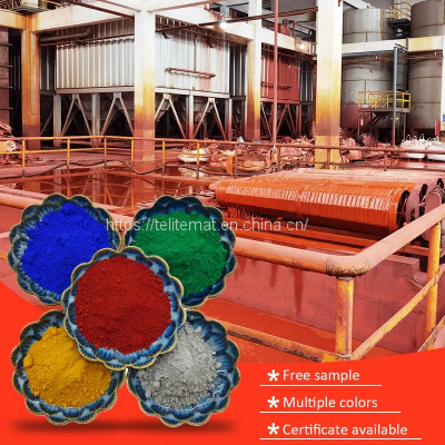 Iron Oxide Red/yellow/black/green/blue Iron Oxide Pigment for Brick Concrete Pigment photo-5