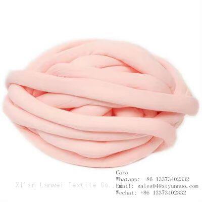 High Quality 100% High Bulk Acrylic Yarn Nm 28/2 for Knitting photo-3
