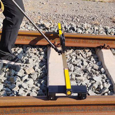 Digital Rolling Track Gauge Measurement Ruler for Railway Inspection photo-3