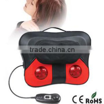 Electric infrared portable massage cushion back massage vibrator