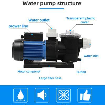 Good Performance Stp Series Liquid Circulation Filtration Electric Swimming Pool Water Pump photo-4