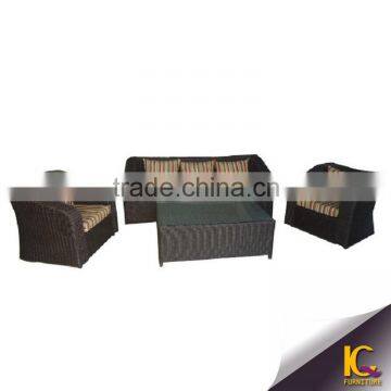 Most Popular Waterproof Rattan Outdoor Furniture Sofa Set Patio Sofa photo-2