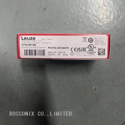 Leuze HT3C/4P-M8 Diffuse sensor with background suppression. Part no.: 50129375.