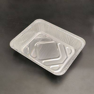 Longstar High Quality Rectangular Aluminum Foil Tray for Roasting Baking Grilling and Food Packaging photo-4