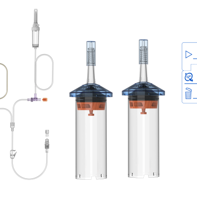 Guerbet Optivantage syringes for multiple use