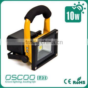10W Portable Cordless Work Light Rechargeable LED Flood Spot Camping Hiking Lamp