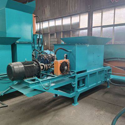 Straw baler and forage briquetting machine used in livestock farming